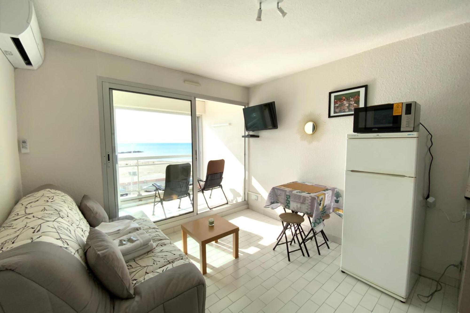 Groomi Le Cap D'Or- Beachfront With Air Conditioning! Palavas-les-Flots Bagian luar foto